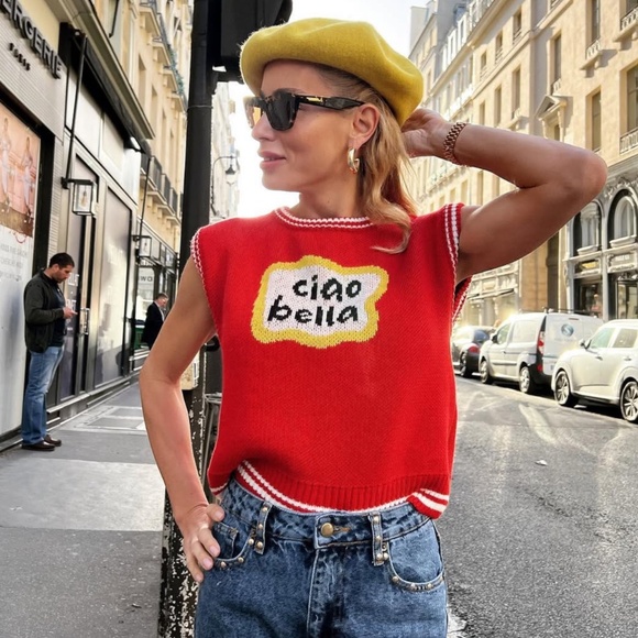 Red Cardigan - Picture 1 of 6